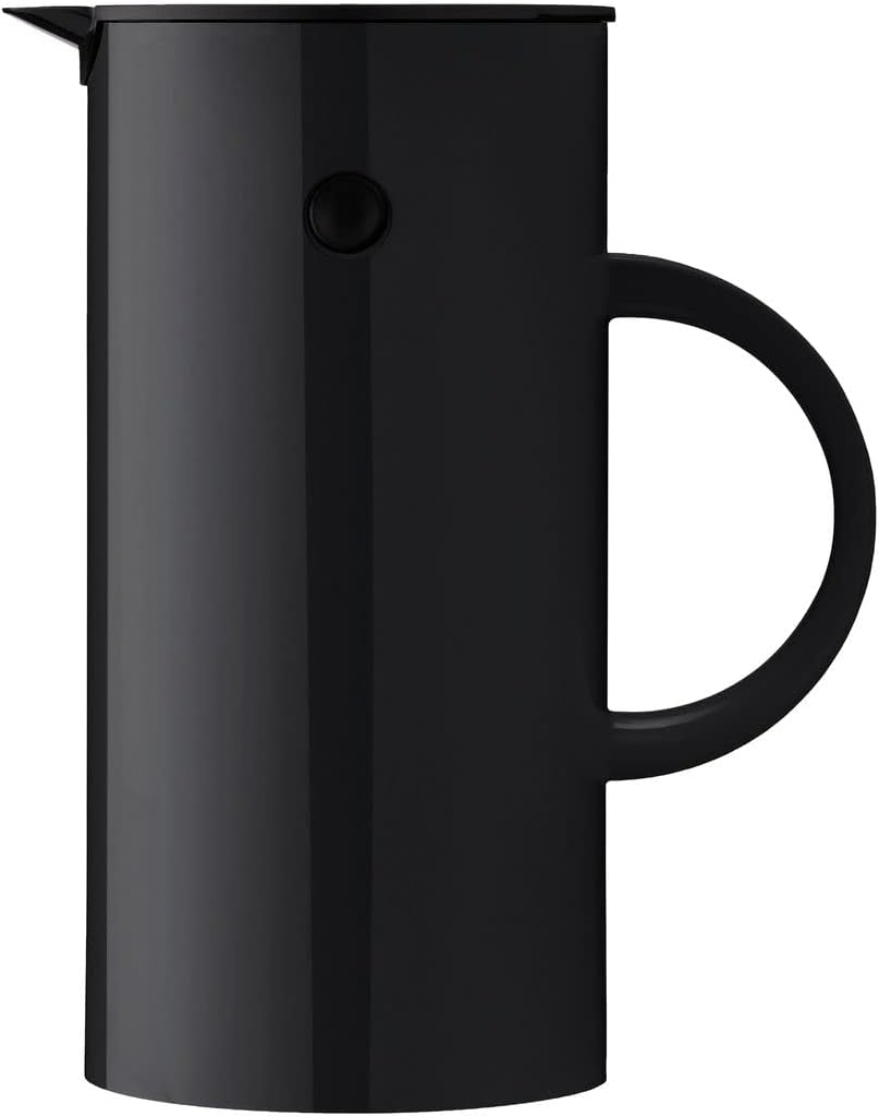Stelton 魔法瓶 ポット おしゃれ EM77 バキュームジャグ 500ml 0.5L 保冷 保温 ガラス 二重構造 キッチン用品 卓上 水差し ボトル 珈琲 コーヒー 紅茶 お茶 お湯 白湯 オフィス デスクワーク 北欧 雑貨 テイスト シンプル 清潔 かわいい ステルトン