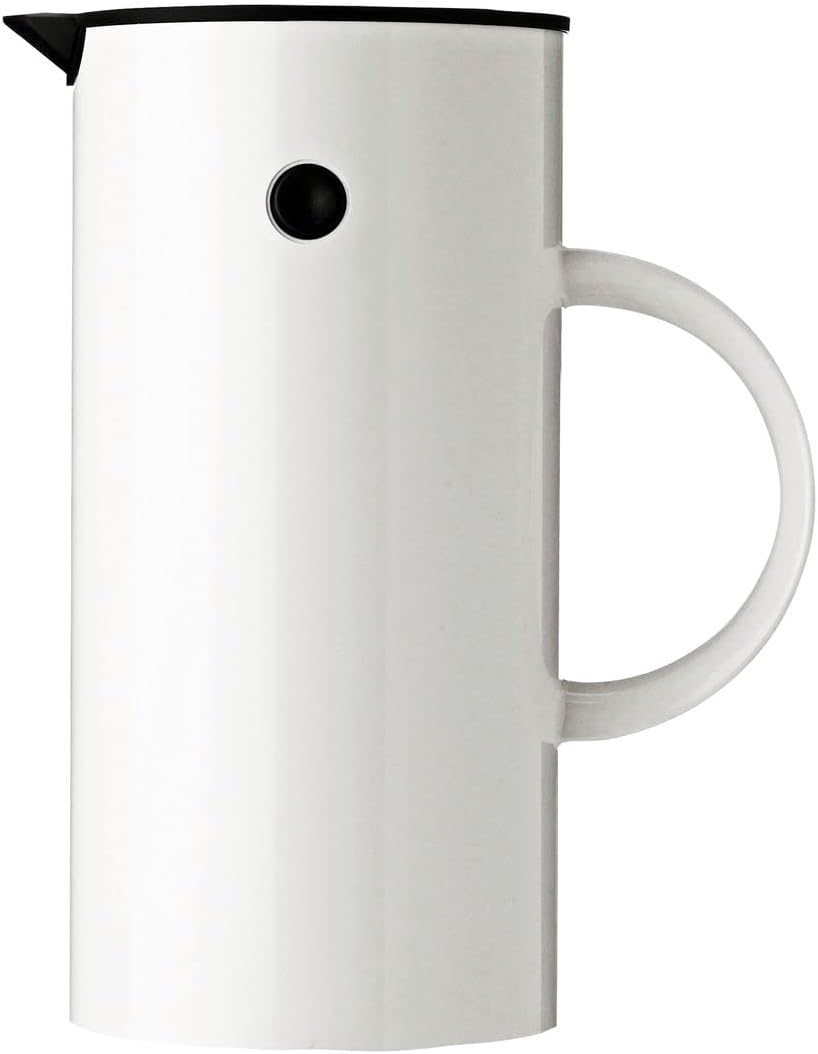 Stelton 魔法瓶 ポット おしゃれ EM77 バキュームジャグ 500ml 0.5L 保冷 保温 ガラス 二重構造 キッチン用品 卓上 水差し ボトル 珈琲 コーヒー 紅茶 お茶 お湯 白湯 オフィス デスクワーク 北欧 雑貨 テイスト シンプル 清潔 かわいい ステルトン