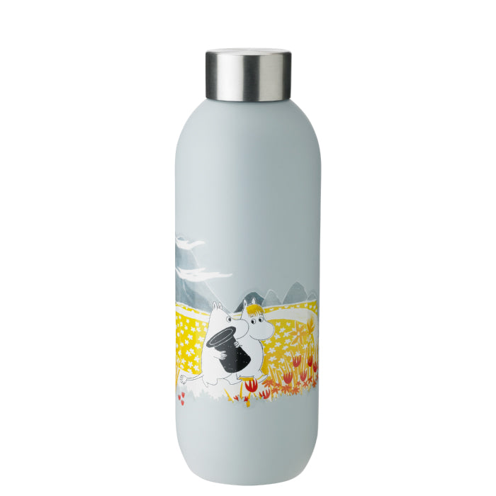 ムーミン ステンレスボトル 750ml ステルトン Stelton 水筒 大容量 ドリンクボトル マイボトル おしゃれ 北欧 デンマーク Moomin キャラクター ウォーターボトル 冷水専用 直飲み 軽量 軽い ギフト プレゼント 誕生日 通勤 通学 アウトドア キャンプ