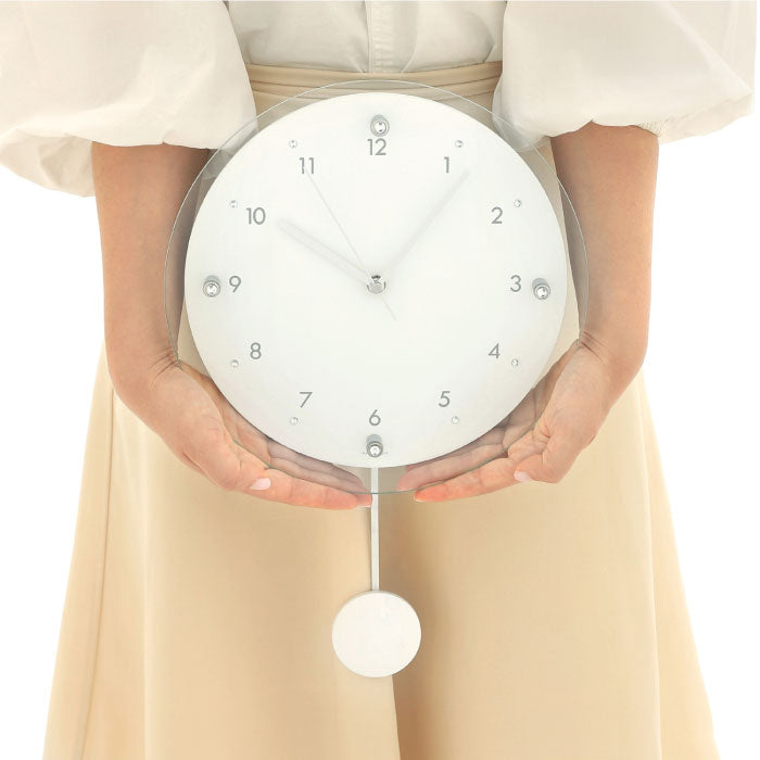 楽天ランキング入賞 MAG 電波振り子時計 壁掛け アナログ 静音 木目調 おしゃれ 新生活 ギフト