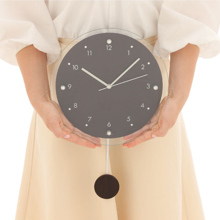 楽天ランキング入賞 MAG 電波振り子時計 壁掛け アナログ 静音 木目調 おしゃれ 新生活 ギフト