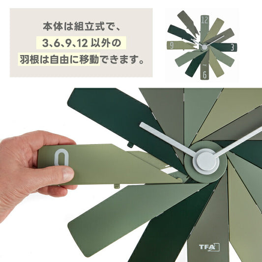 TFA DIY壁掛け時計 CLOCK IN THE BOX 静音アナログ 特典付 北欧デザイン