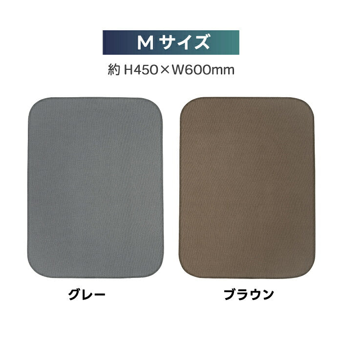 バスマット ±0 激落ちくん 1秒吸水 吸水 速乾 洗える 洗濯機OK 薄型3mm 軽量 さらさら お風呂マット 足ふきマット 珪藻土じゃない 乾きやすい 清潔 滑りにくい おしゃれ 北欧 シンプル 一人暮らし 新生活 脱衣所 洗面所 Mサイズ 45×60cm ギフト プラスマイナスゼロ