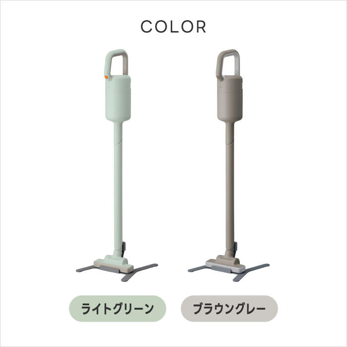 コードレス掃除機 ±0 スティック型 Y010 軽量1.3kg 充電式 スティッククリーナー ハンディクリーナー 強力吸引 コードレスクリーナー スタンド付き フィルター ブラシ付き お手入れ簡単 おしゃれ家電 プラスマイナスゼロ iFデザイン賞  新生活