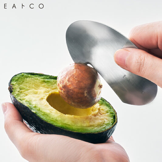 EAトCO Muku アボカド用カッター 皮むき・くりぬき対応 清潔ステンレス製 日本製